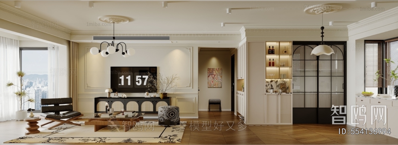 French Style A Living Room