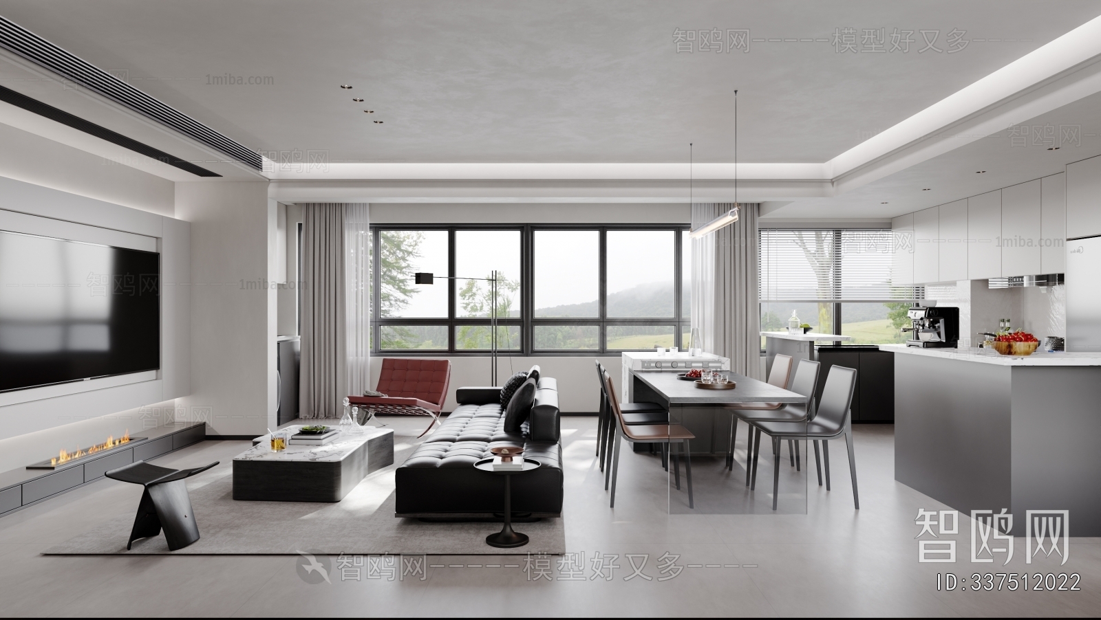 Modern A Living Room