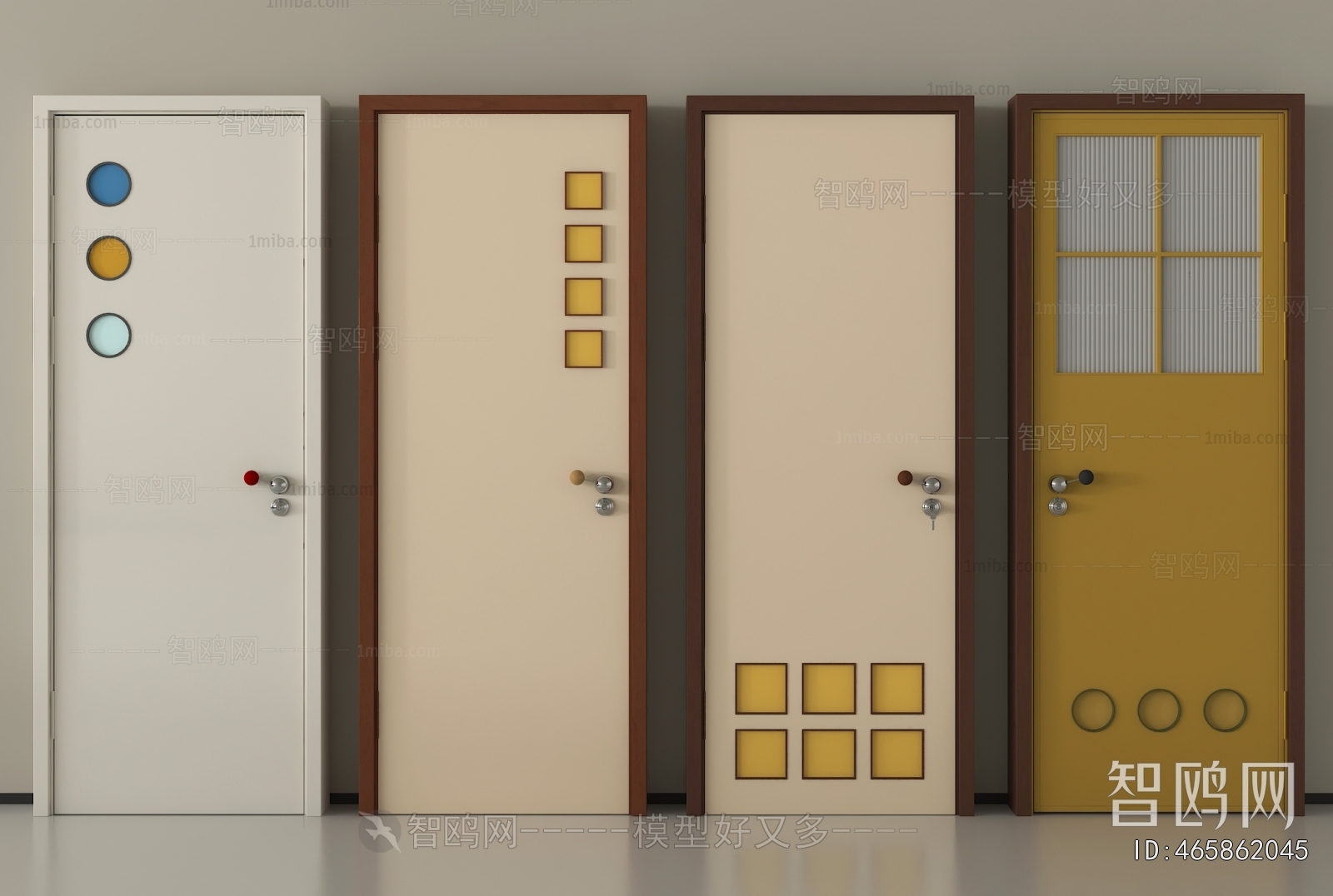 Modern Single Door