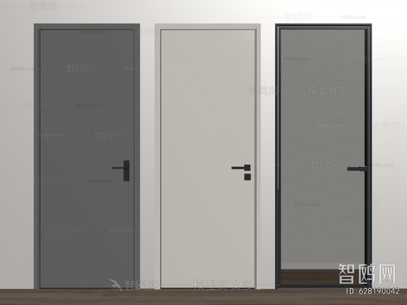 Modern Single Door