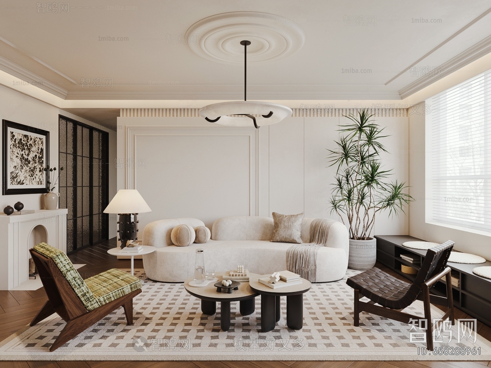 French Style A Living Room