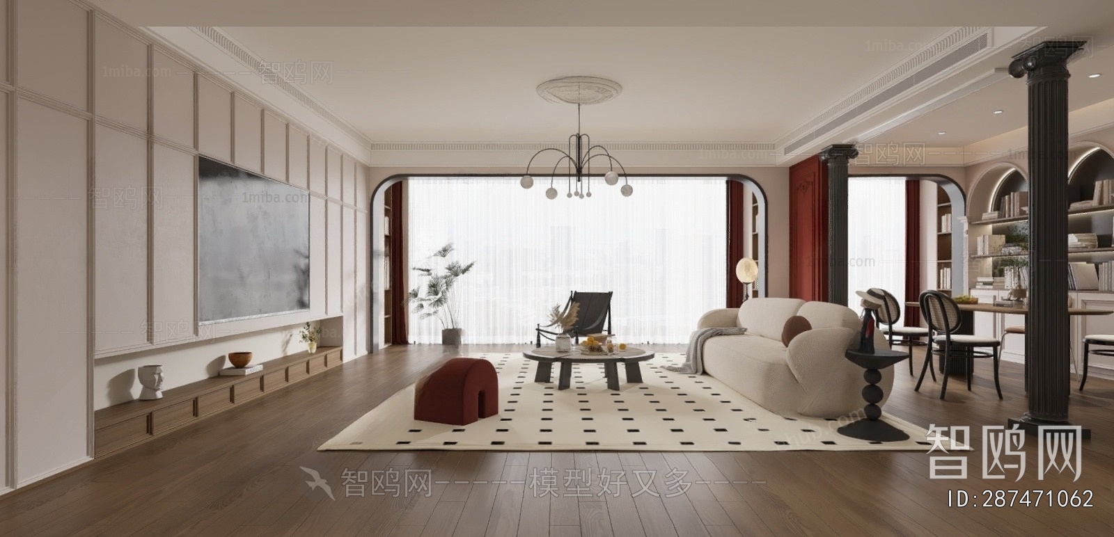 French Style A Living Room