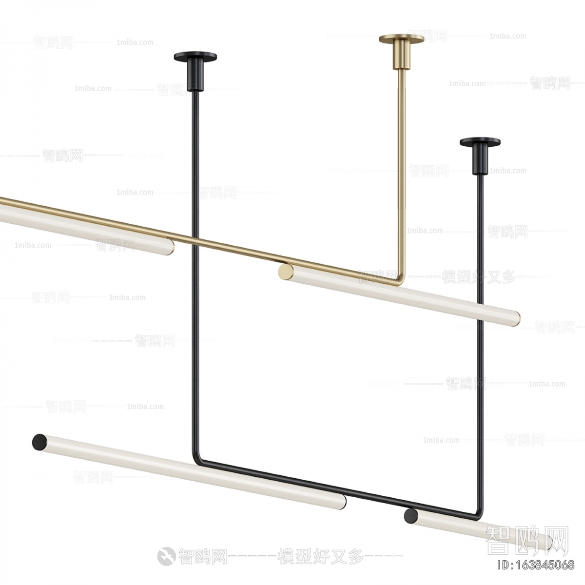 Modern Long Chandelier