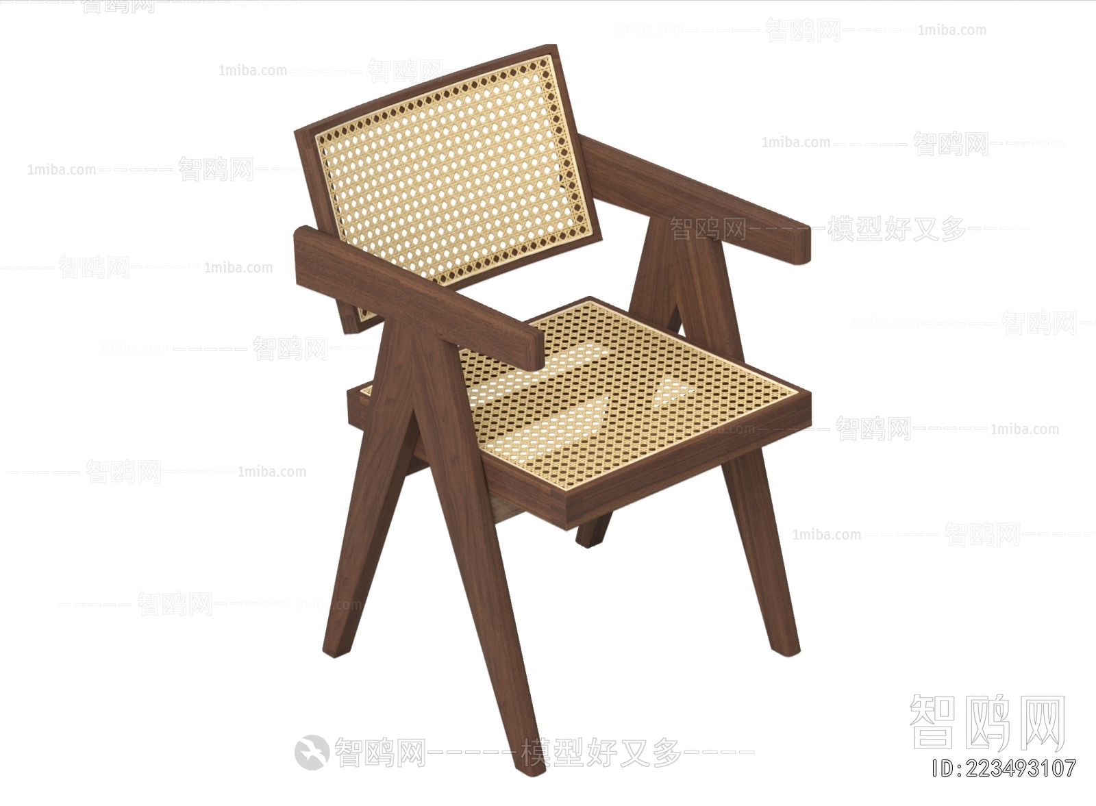 Wabi-sabi Style Lounge Chair