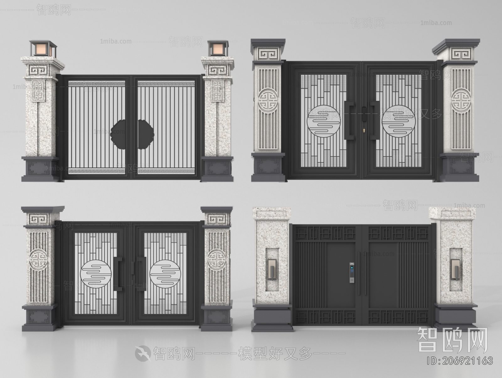 New Chinese Style Gate