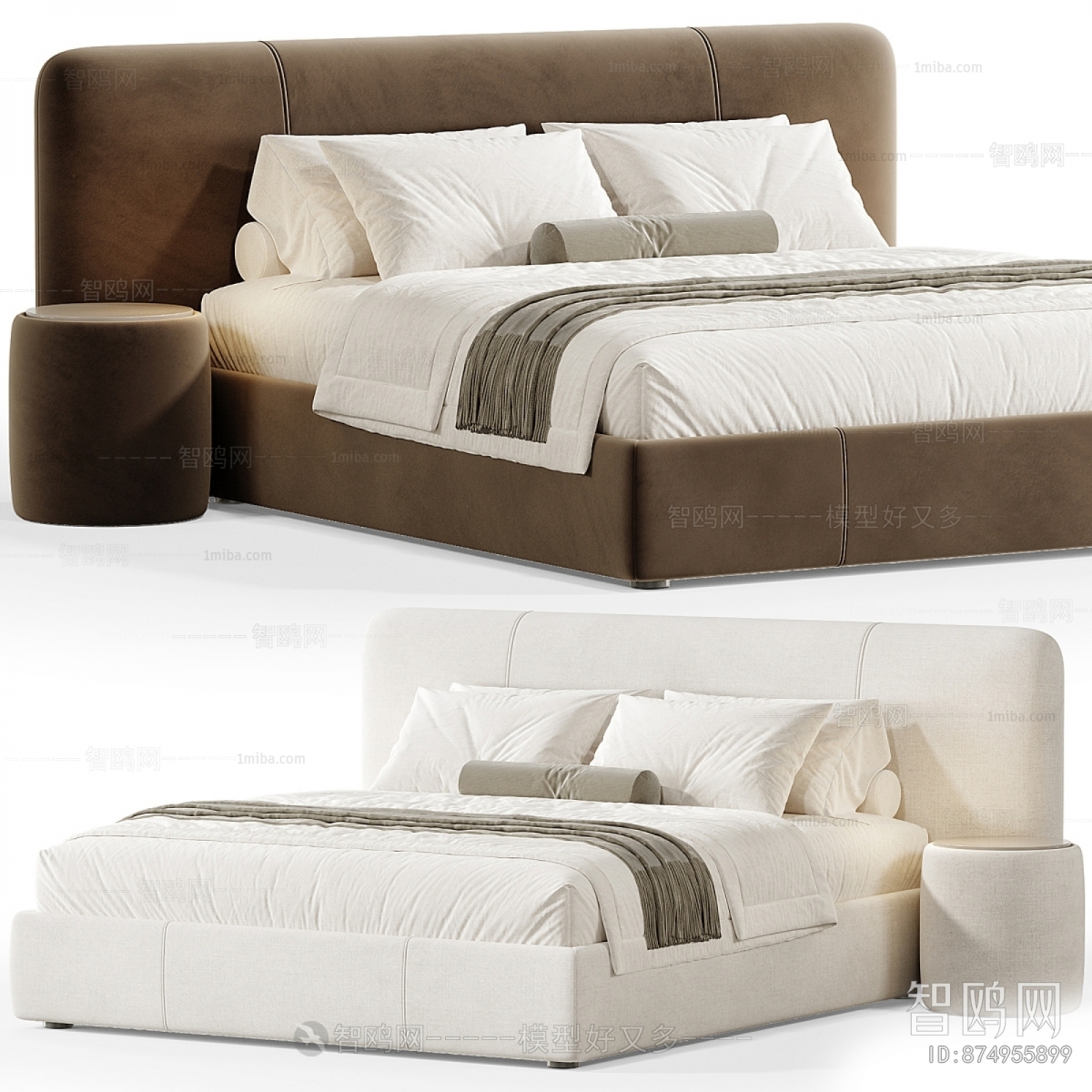 Modern Double Bed