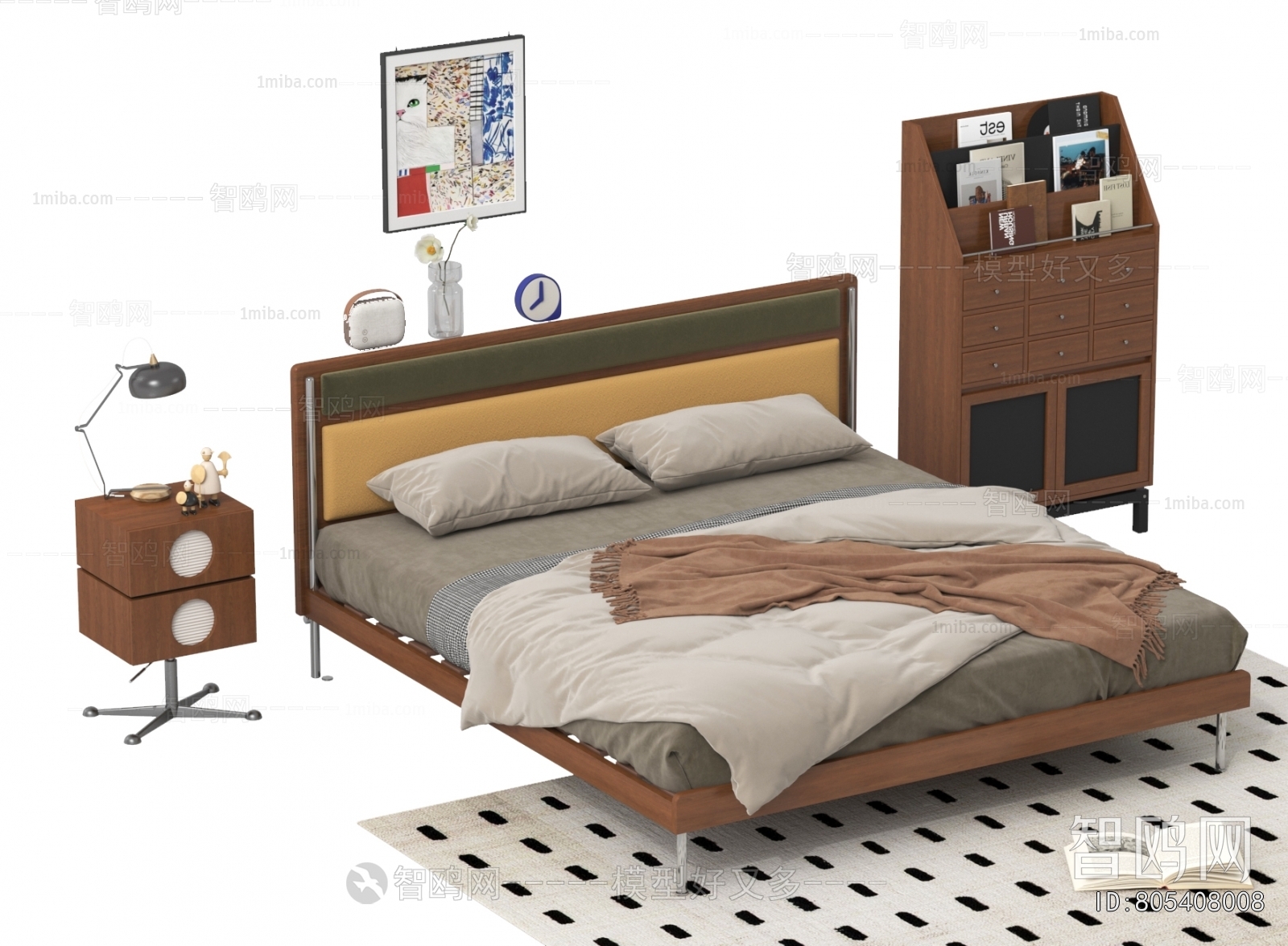 Modern Double Bed
