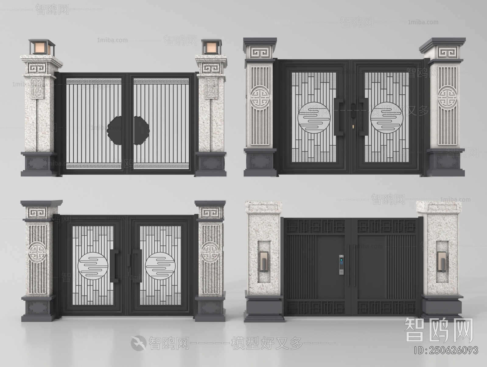 New Chinese Style Gate