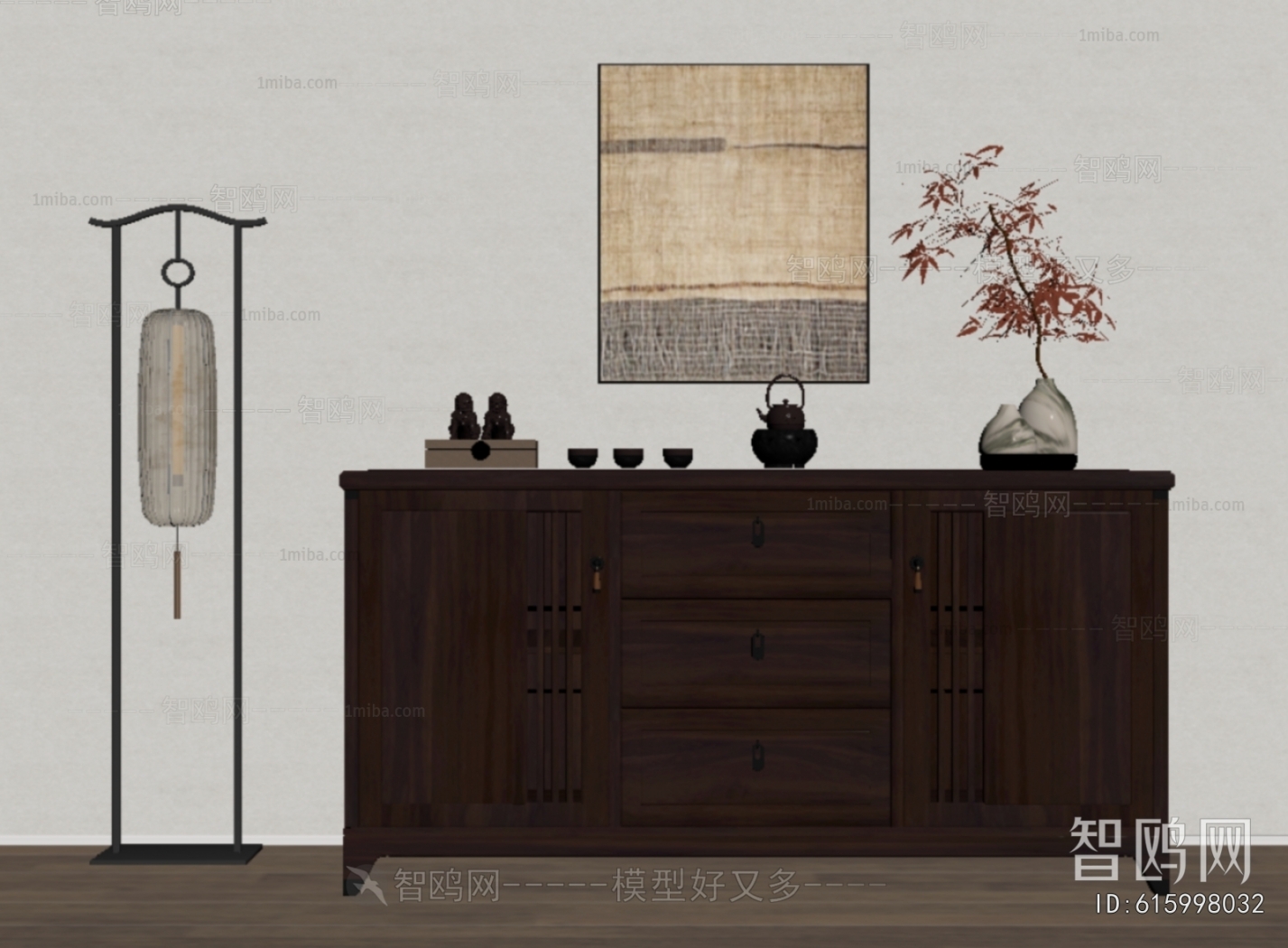 New Chinese Style Sideboard