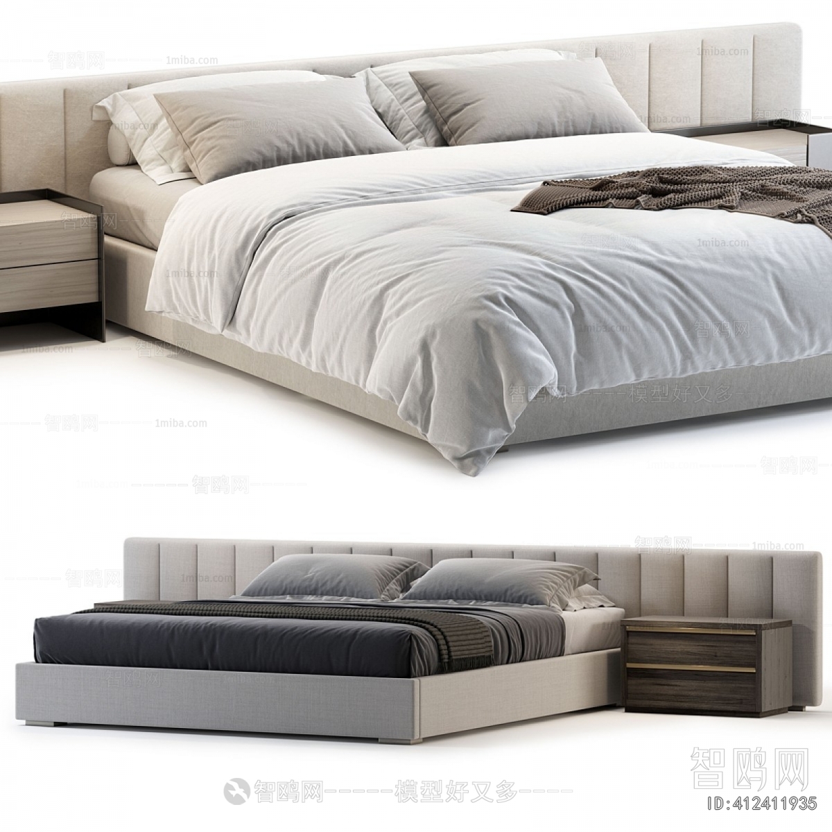 Modern Double Bed