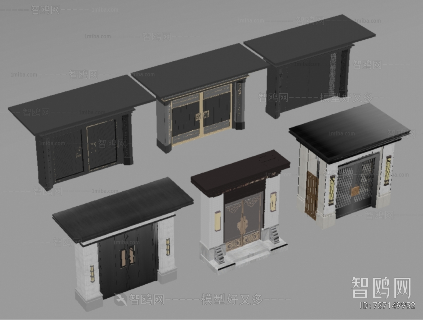 New Chinese Style Facade Element