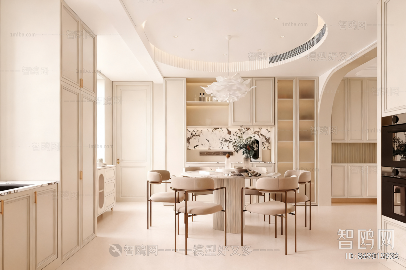 French Style Dining Room