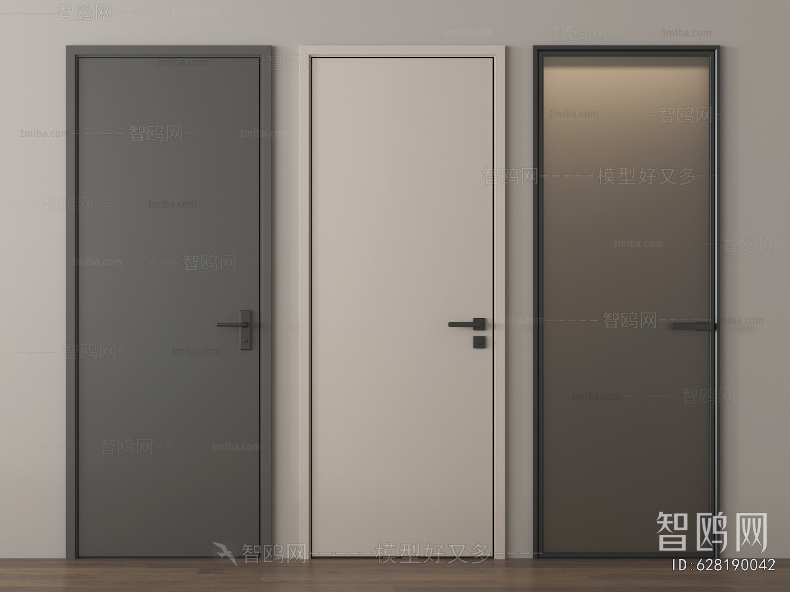 Modern Single Door