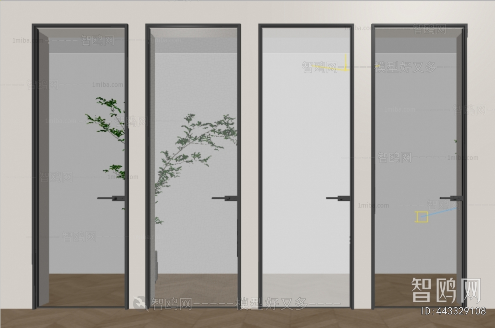 Modern Single Door