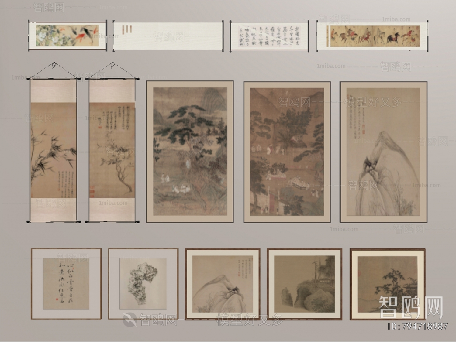 New Chinese Style Painting