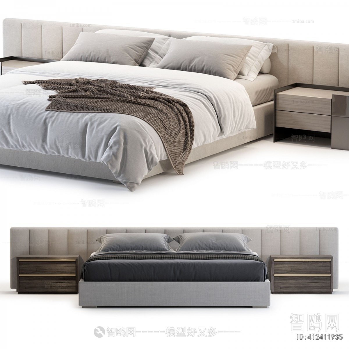 Modern Double Bed