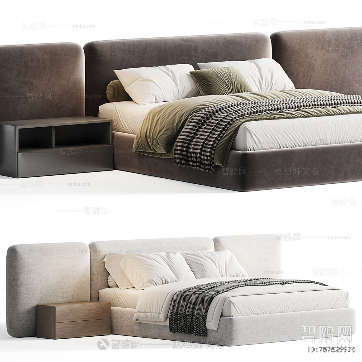 Modern Double Bed
