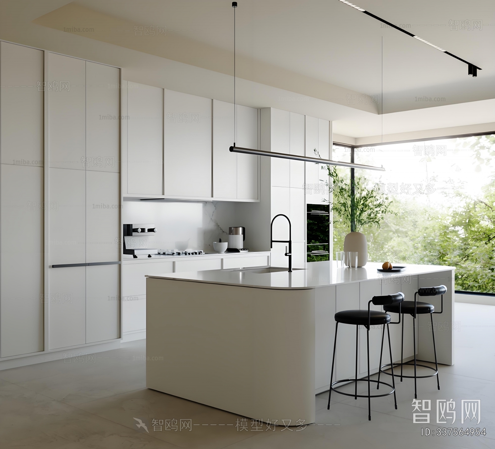 Modern Open Kitchen