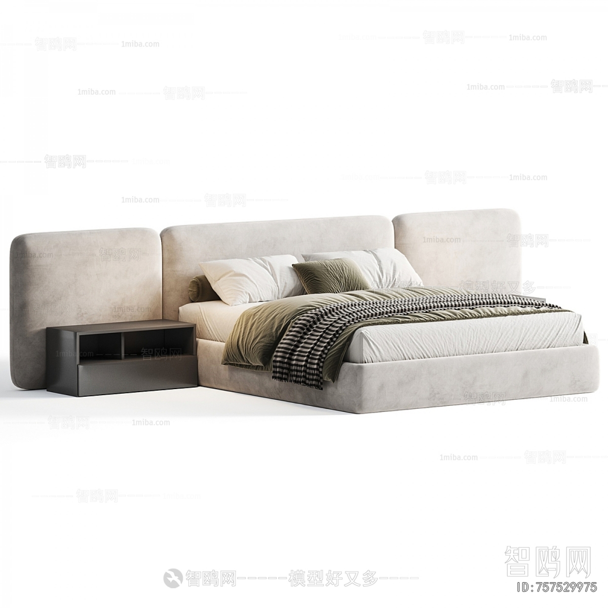 Modern Double Bed