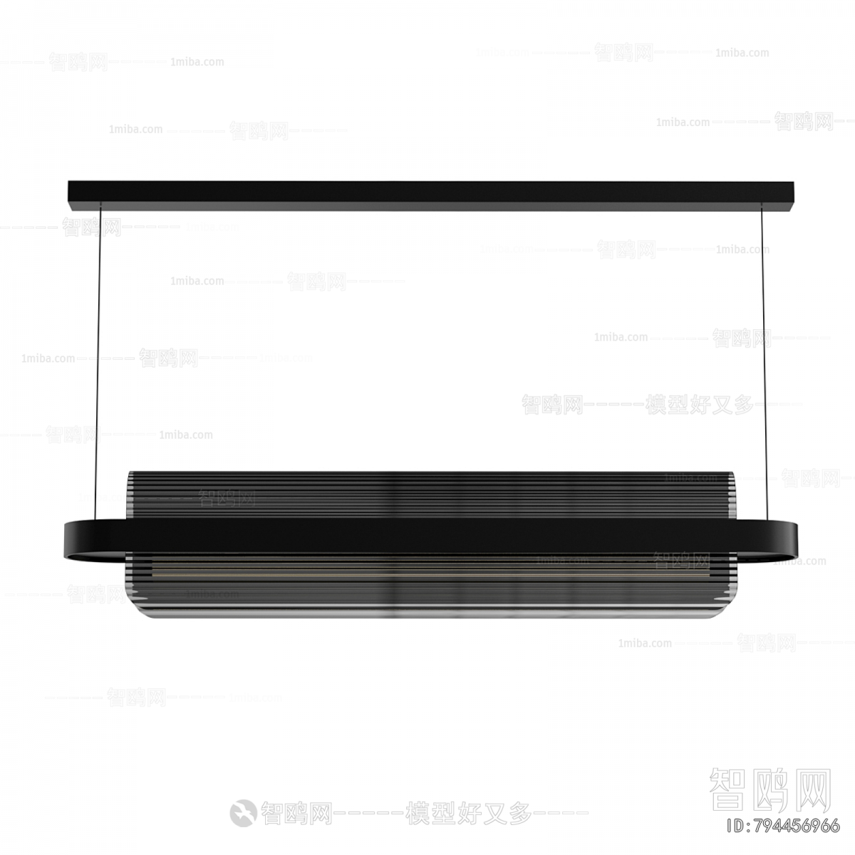 Modern Long Chandelier