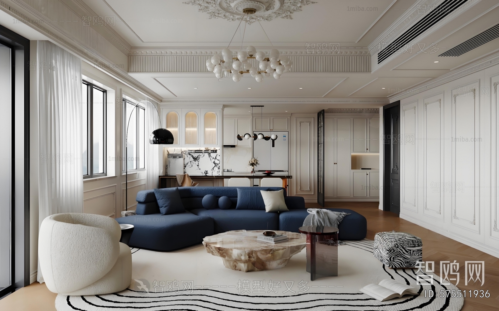 French Style A Living Room