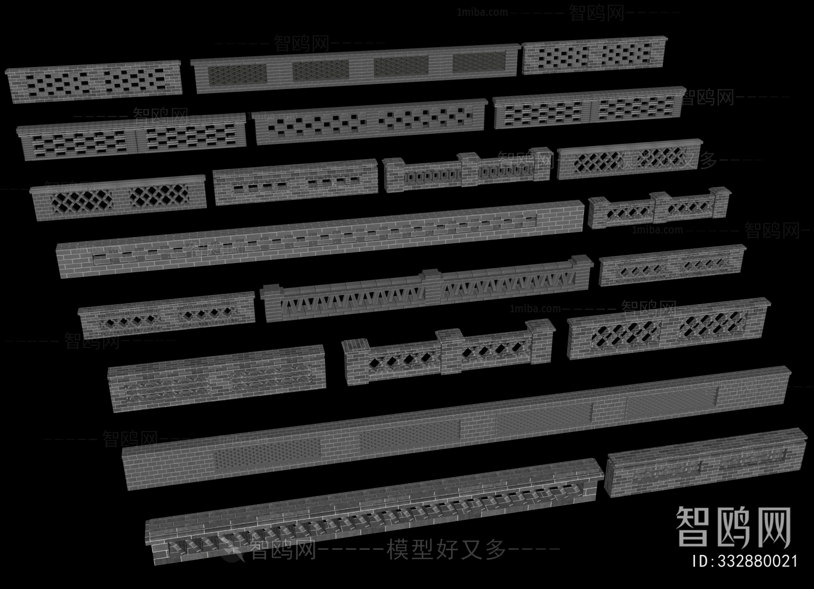 New Chinese Style Landscape Wall