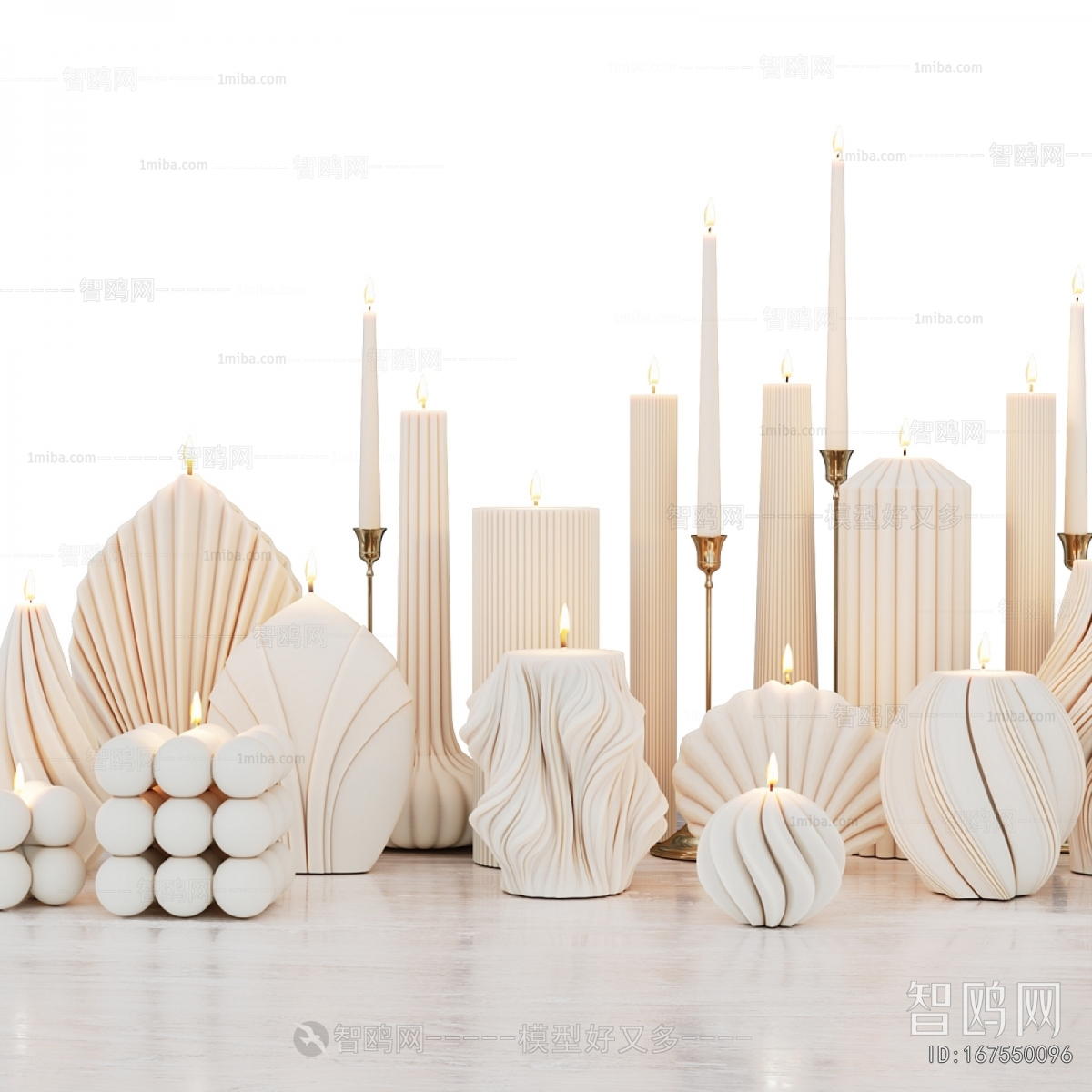 Modern Candles/Candlesticks