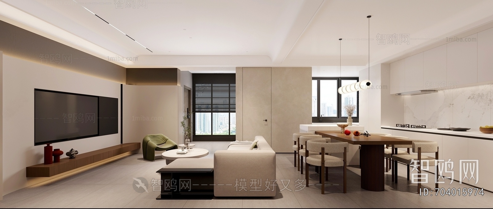 Modern A Living Room