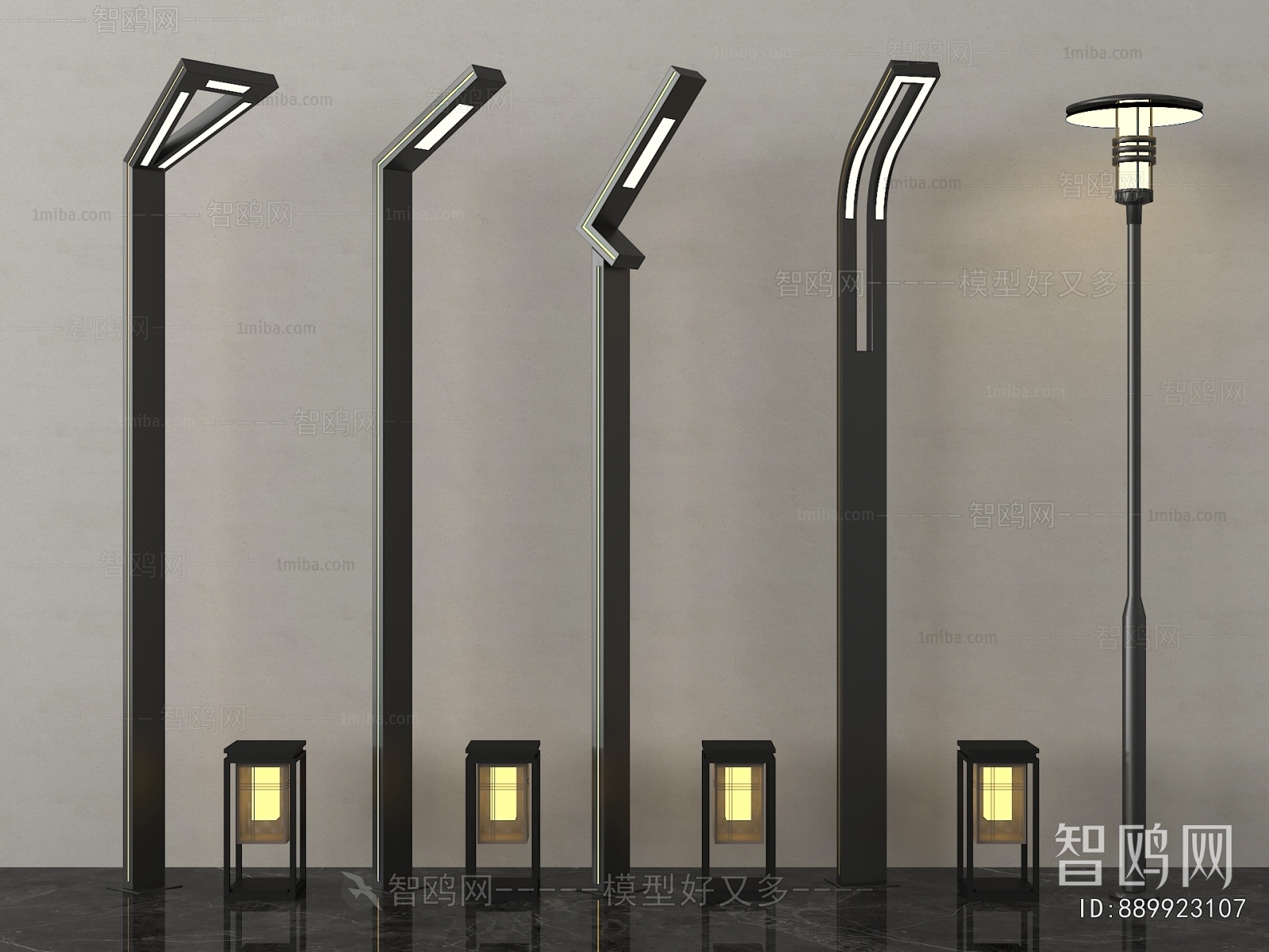 New Chinese Style Outdoor Light