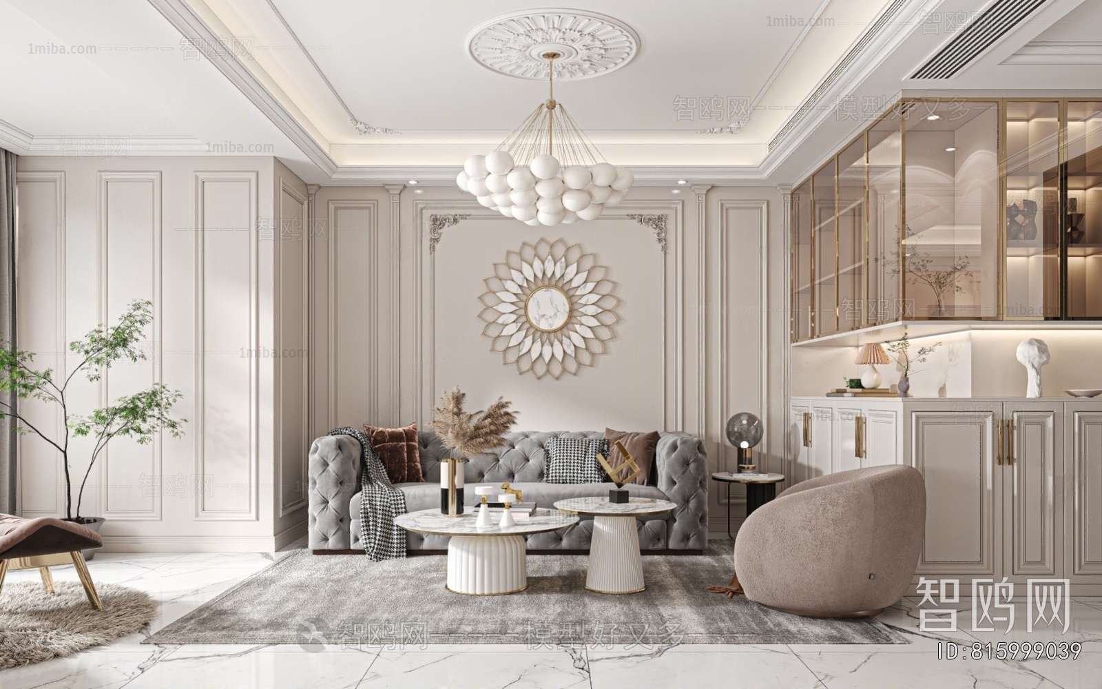 French Style A Living Room