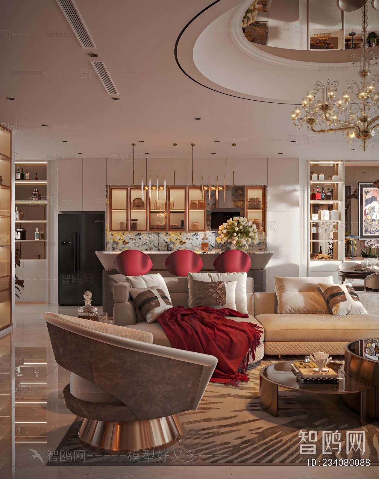 European Style A Living Room