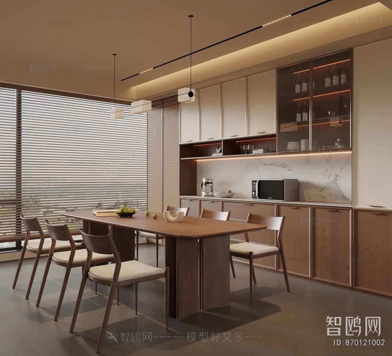 New Chinese Style Dining Room