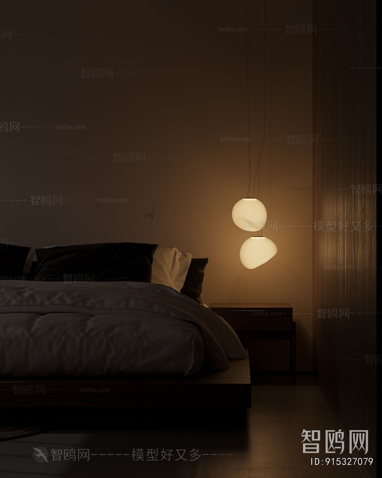 Wabi-sabi Style Bedroom