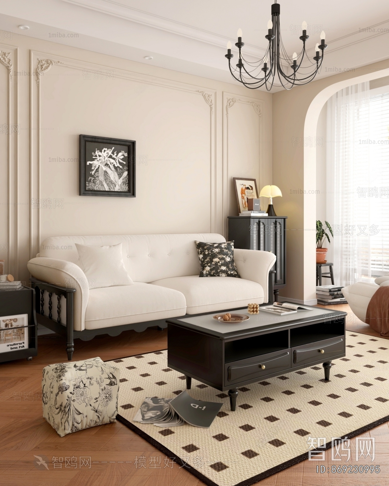 French Style A Living Room