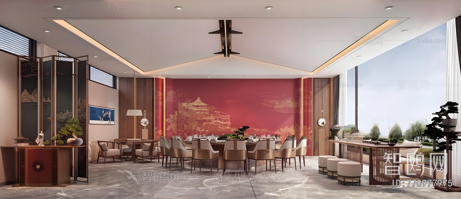 New Chinese Style Restaurant Box