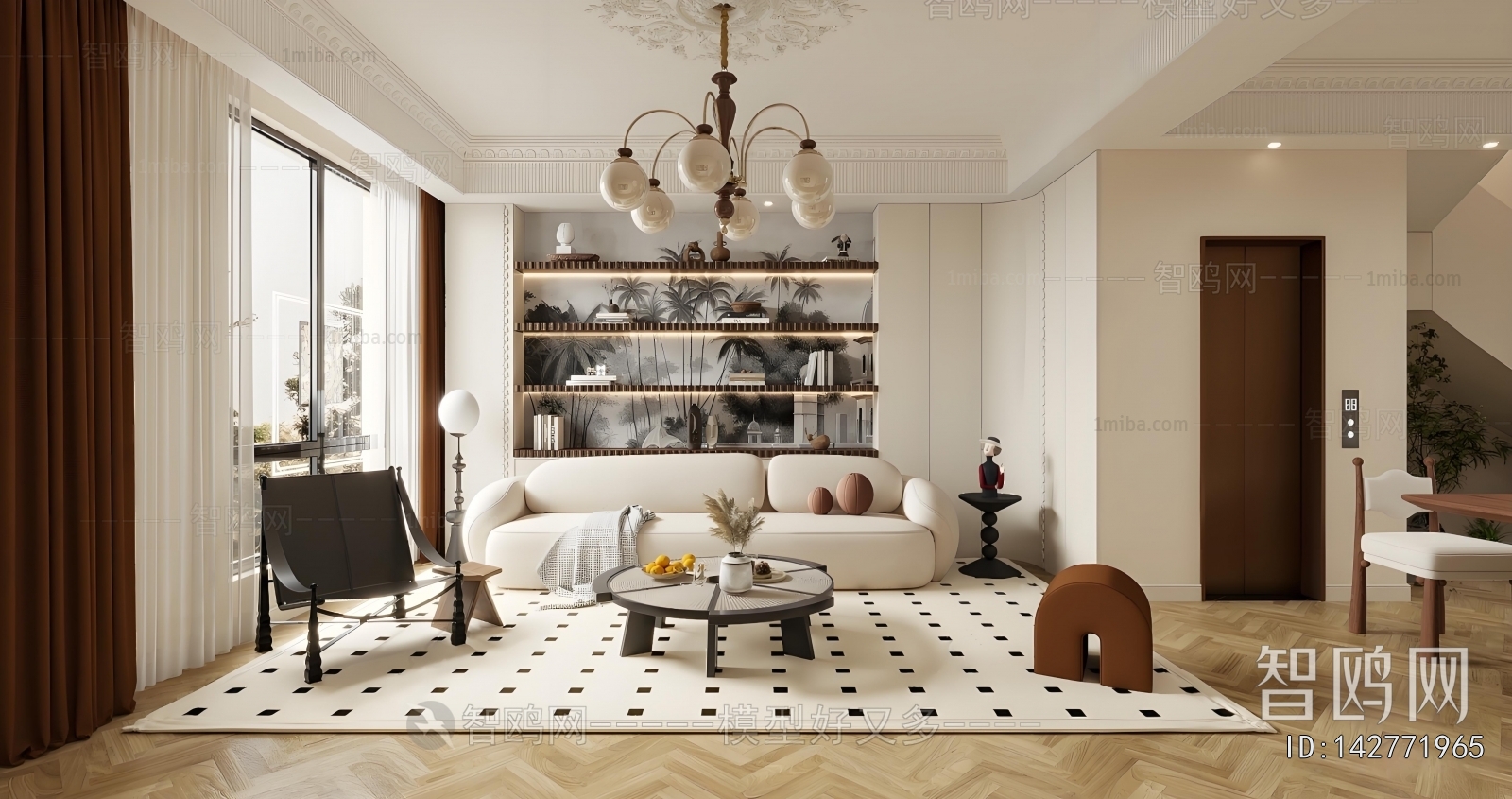 French Style A Living Room