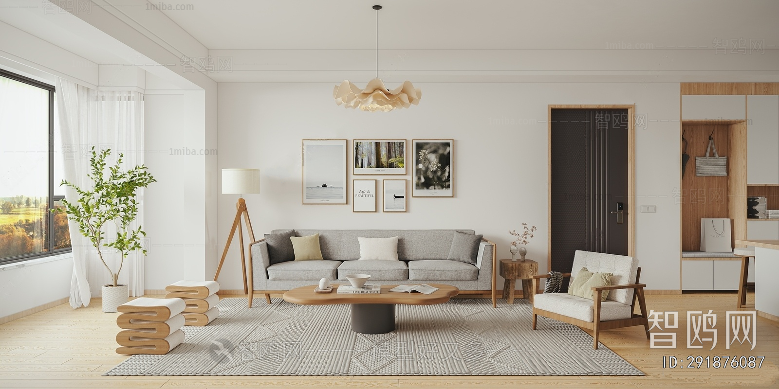 Nordic Style A Living Room