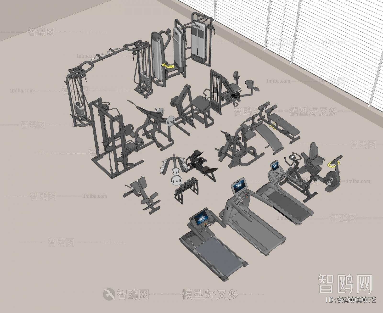 Modern Fitness Equipment