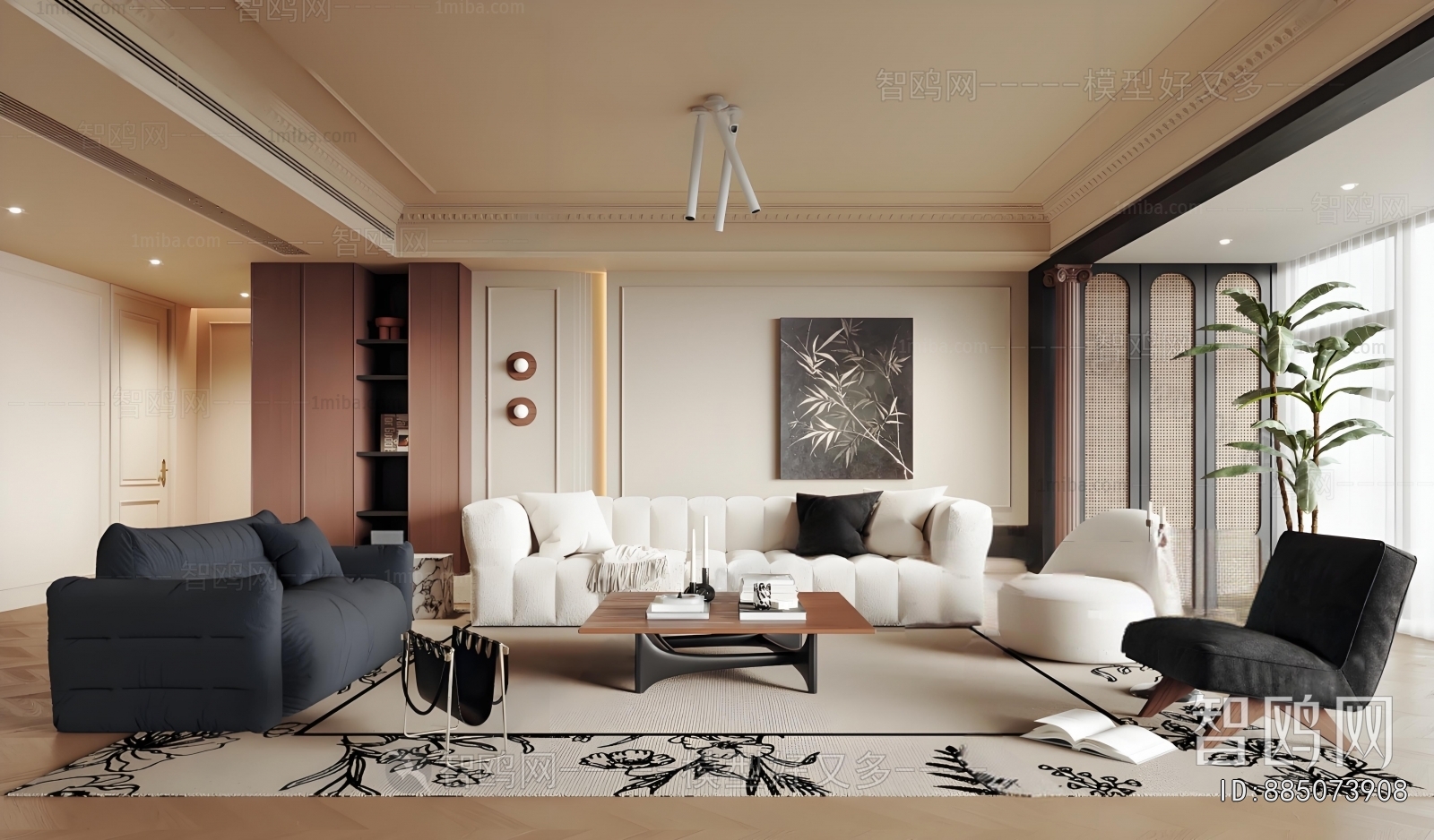 French Style A Living Room