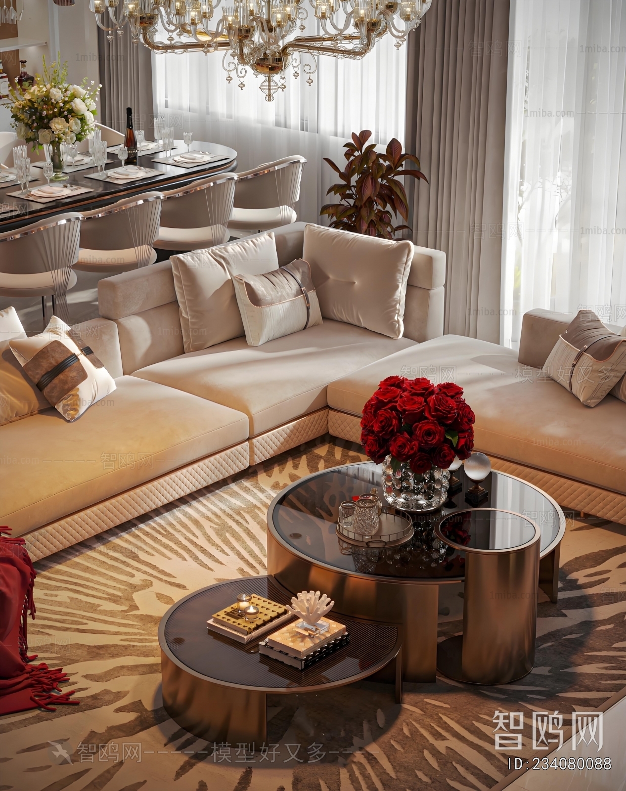 European Style A Living Room