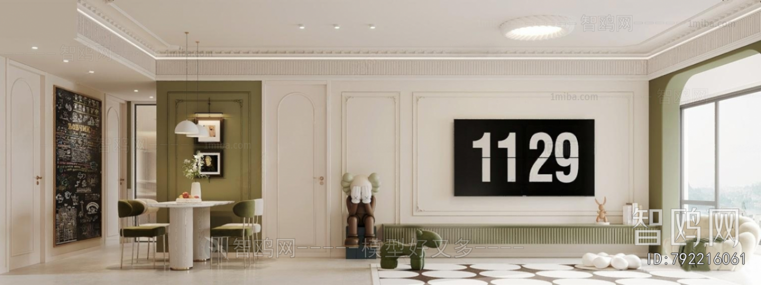 French Style A Living Room