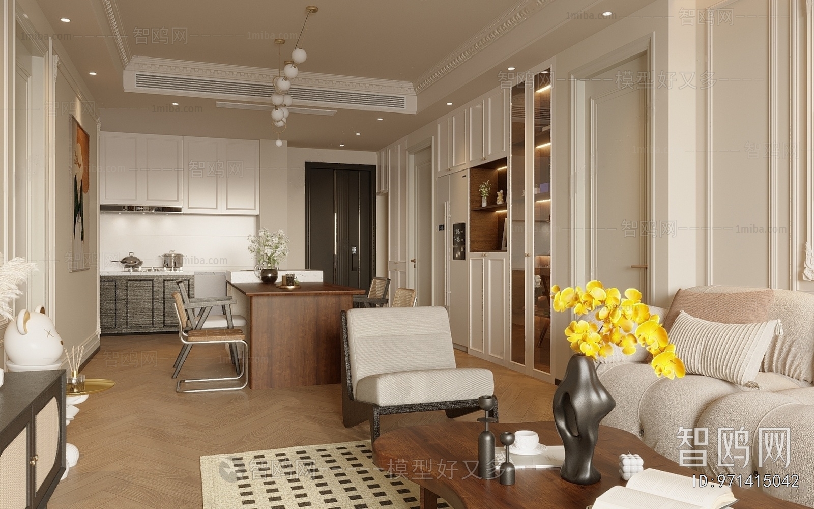 French Style Dining Room