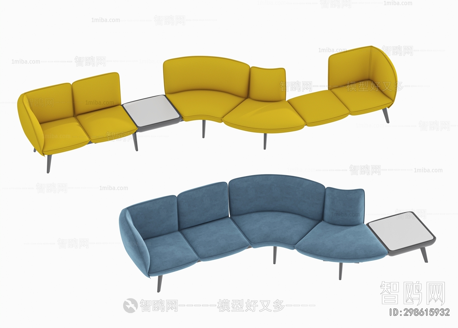 Modern Curved Sofa