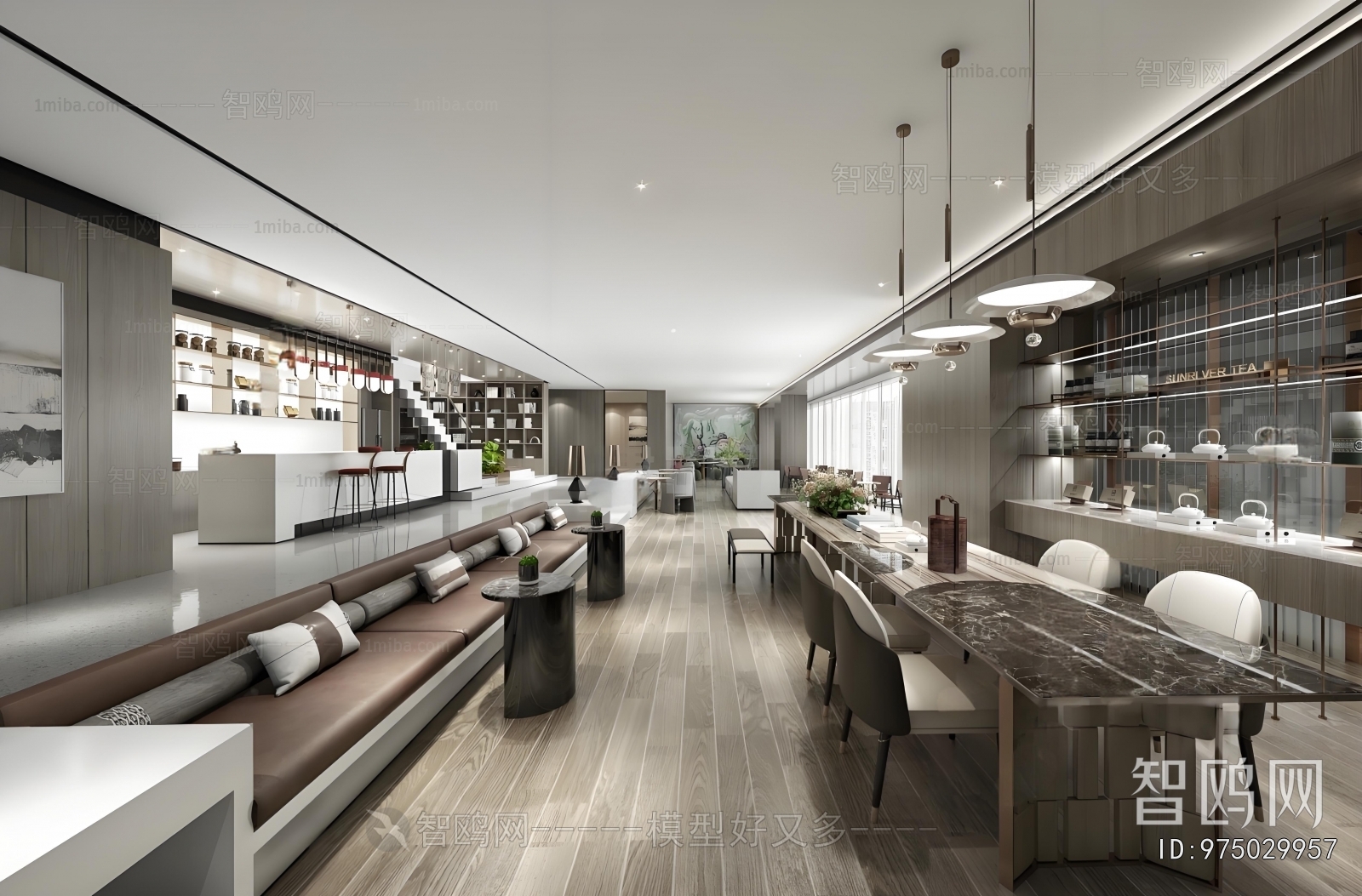 New Chinese Style Negotiation Area