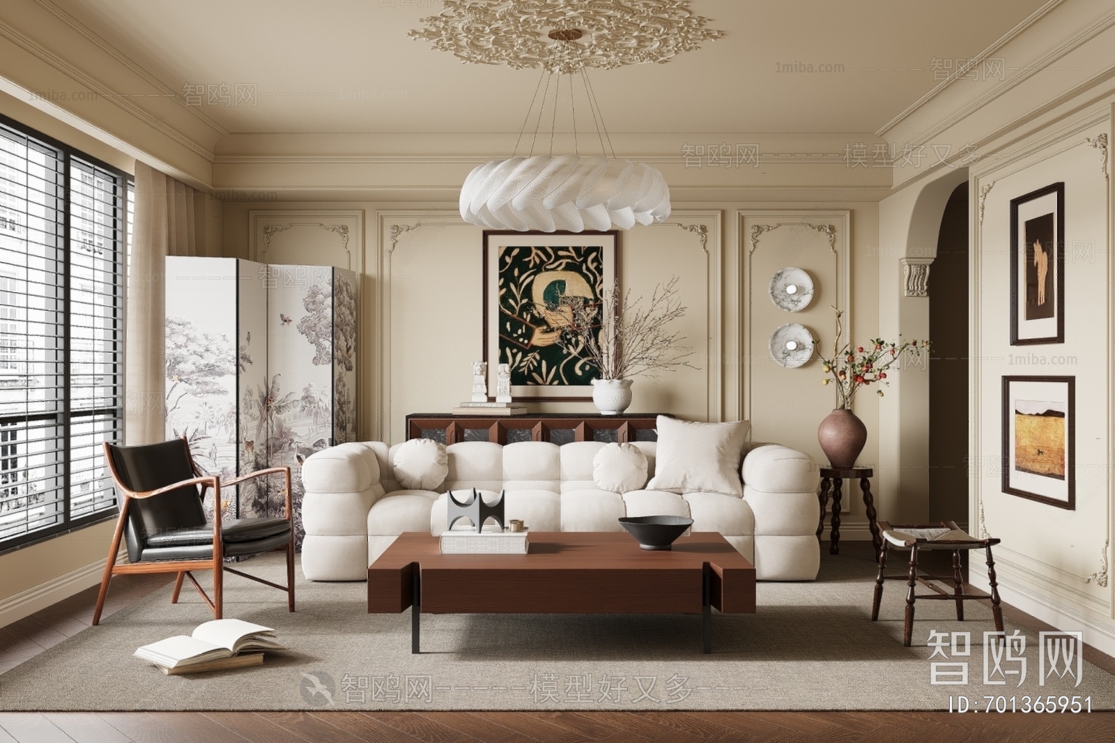 French Style A Living Room