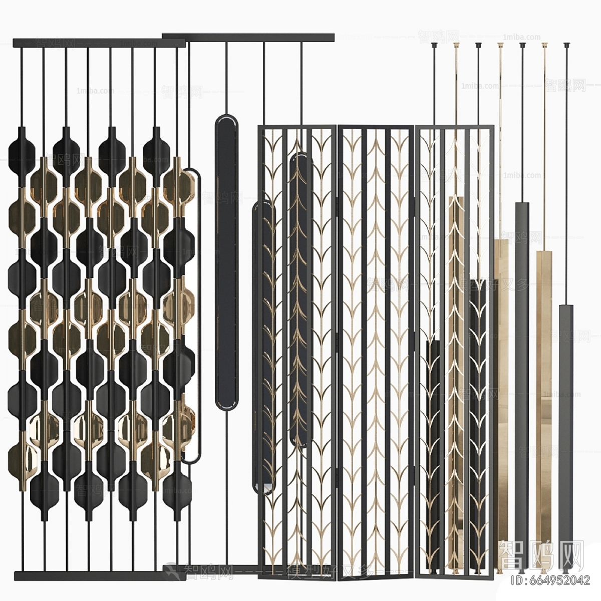 Modern Metal Screen Partition