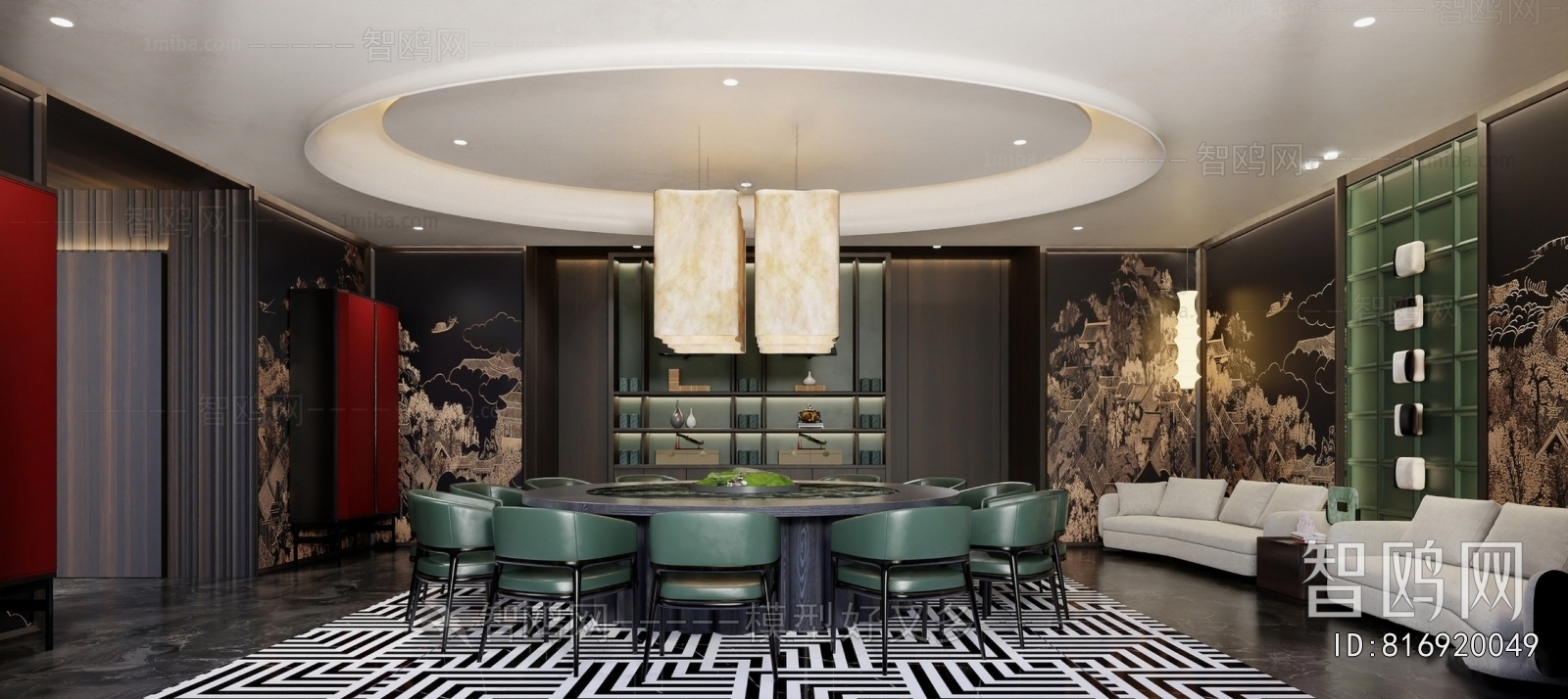 New Chinese Style Restaurant Box