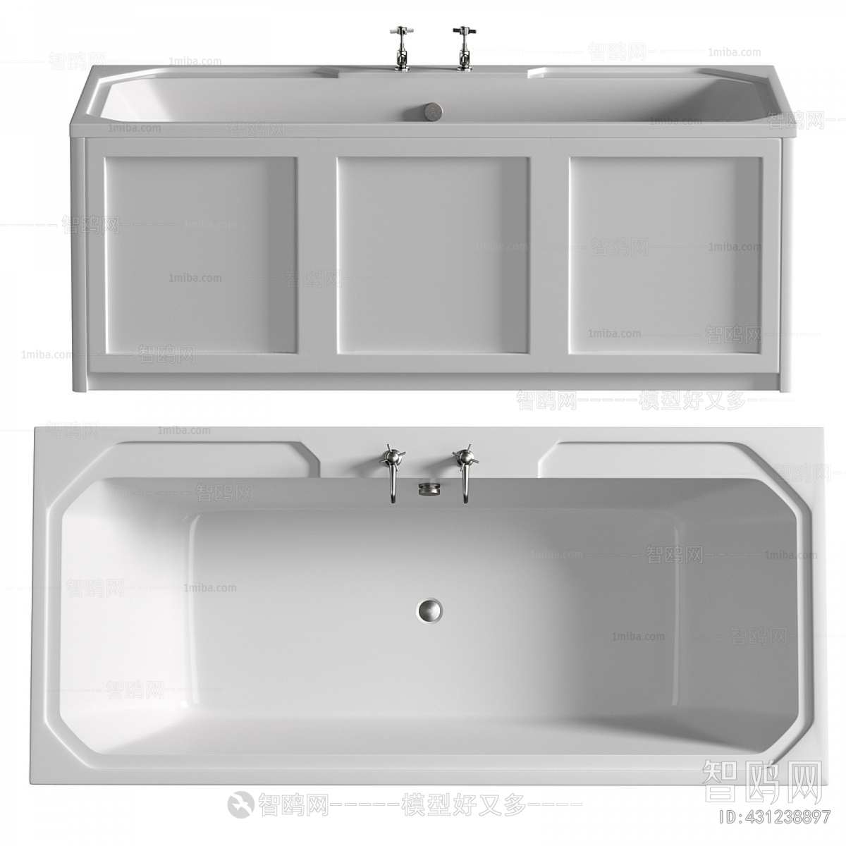 Modern Bathtub
