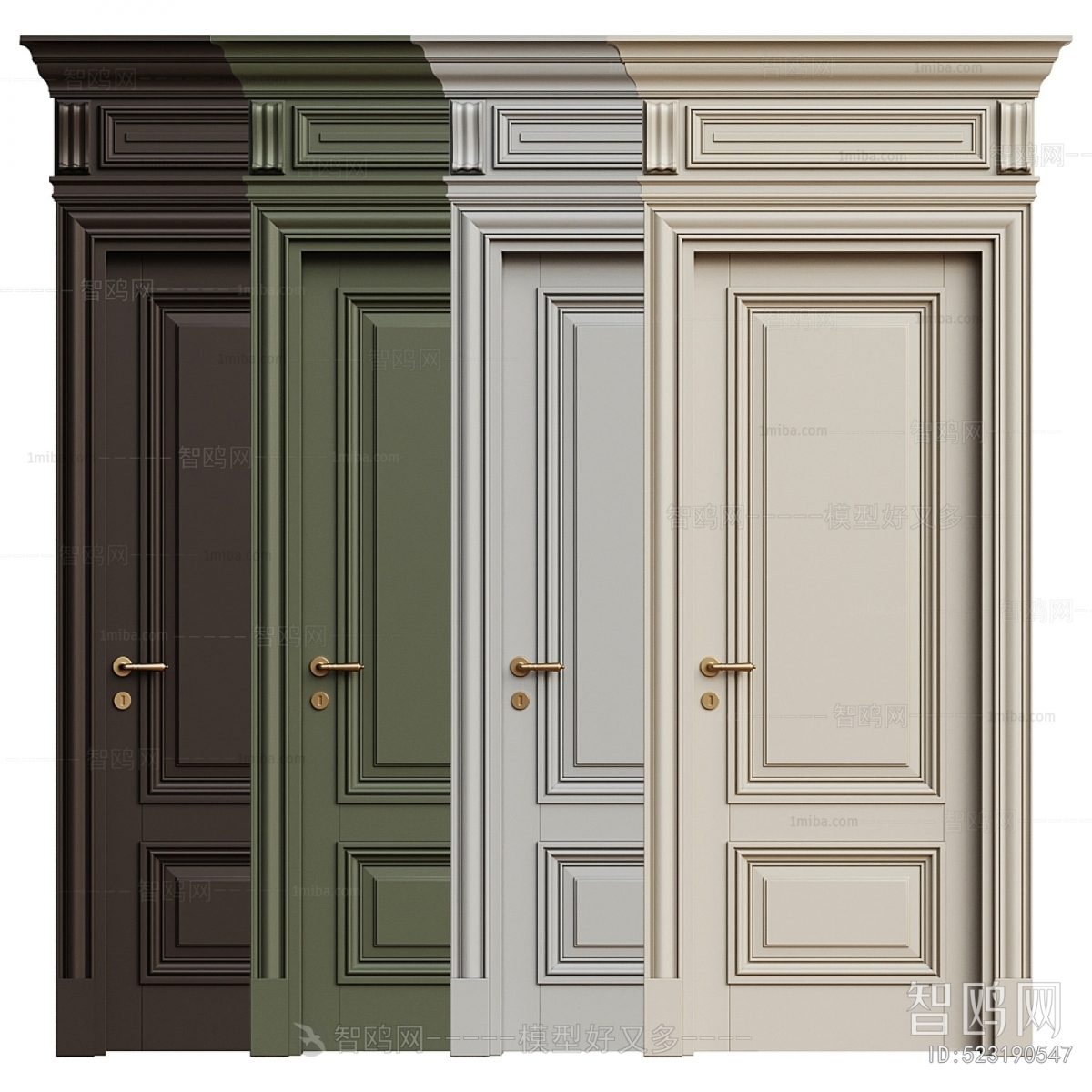 European Style Single Door