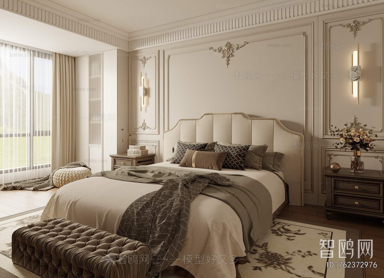 American Style Bedroom